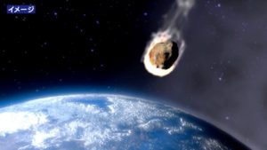 小惑星が地球にニアミス