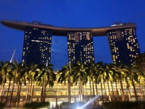シンガポールのマリーナベイサンズホテルはIR施設